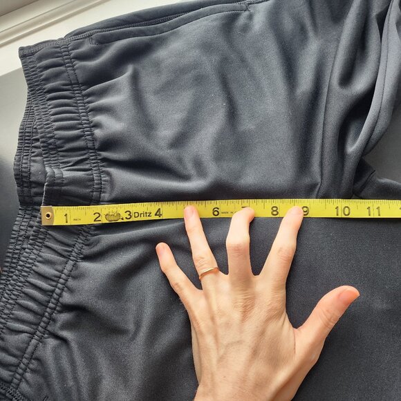 Men's Champion Straight Leg Black Athletic Pants Joggers Elastic Waist Sz. Small - Picture 9 of 11